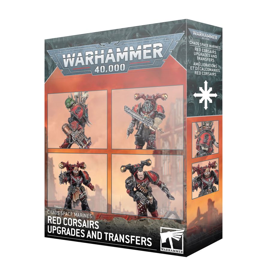 Warhammer 40K Red Corsairs Upgrades and Transfers Miniatures Games Workshop WH40K Red Corsairs U&T