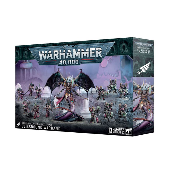Warhammer 40K Emperor’s Children Battleforce: Blissbound Warband Miniatures Games Workshop W40K EMC Blissbound WB