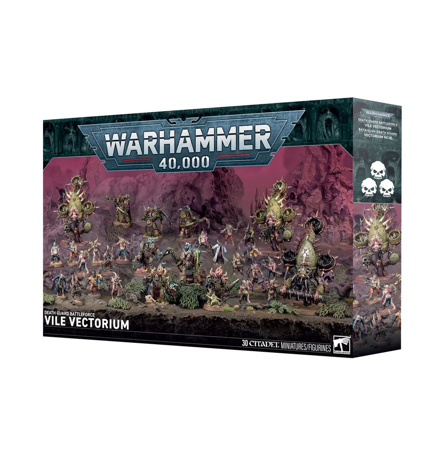 Warhammer 40K: Death Guard Battleforce: Vile Vectorium Miniatures Games Workshop WH40K Death Gaurd VV