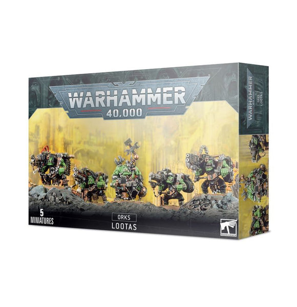 Warhammer 40K Orks: Lootas Miniatures Games Workshop   