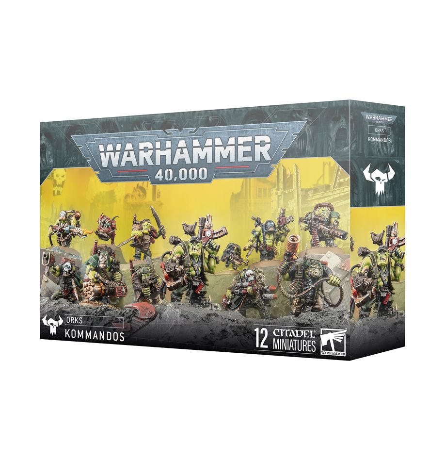 Warhammer 40K Orks: Kommandos Miniatures Games Workshop