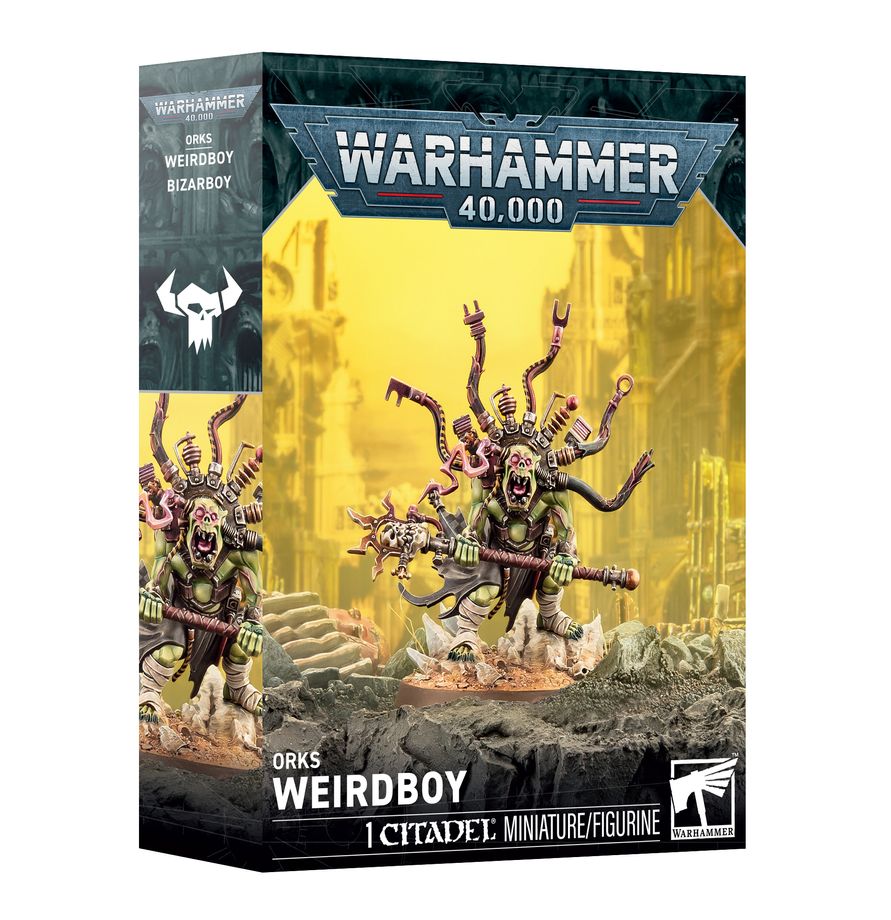 Warhammer 40K Orks: Weirdboy Miniatures Games Workshop W40K ORK Weirdboy