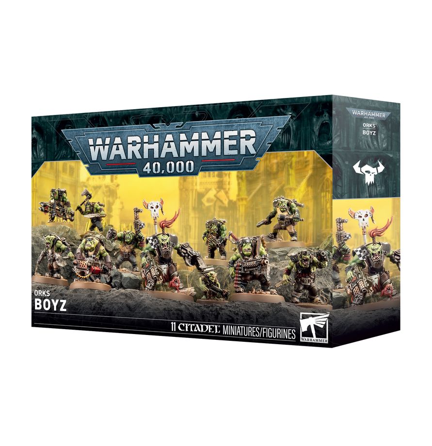 Warhammer 40K Orks: Boyz Miniatures Games Workshop W40K ORK Boyz
