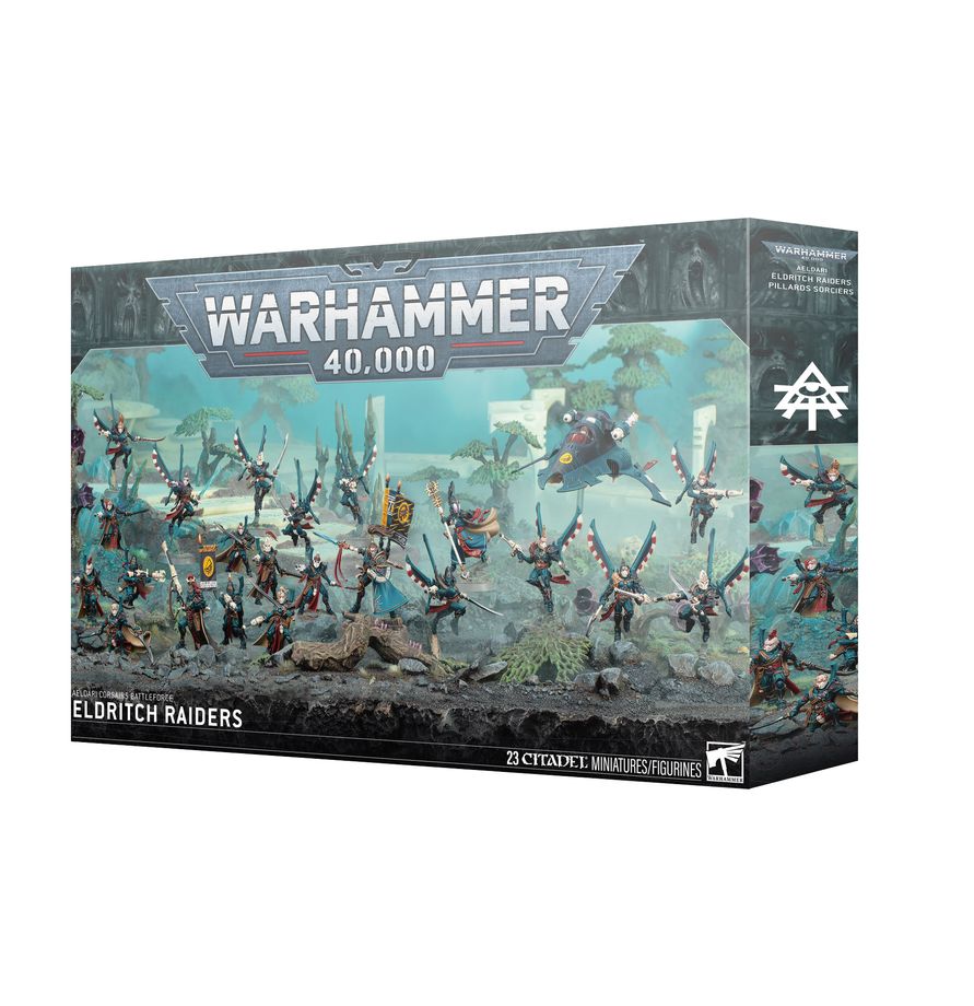 Warhammer 40k: Aeldari Corsairs Battleforce: Eldritch Raiders Miniatures Games Workshop WH40k BF Eldritch Raiders