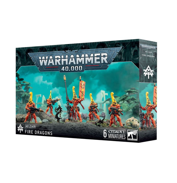 Warhammer 40K Aeldari: Fire Dragons Miniatures Games Workshop