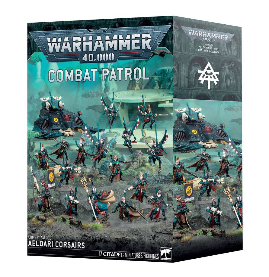 Warhammer 40K Combat Patrol: Aeldari Corsairs Miniatures Games Workshop