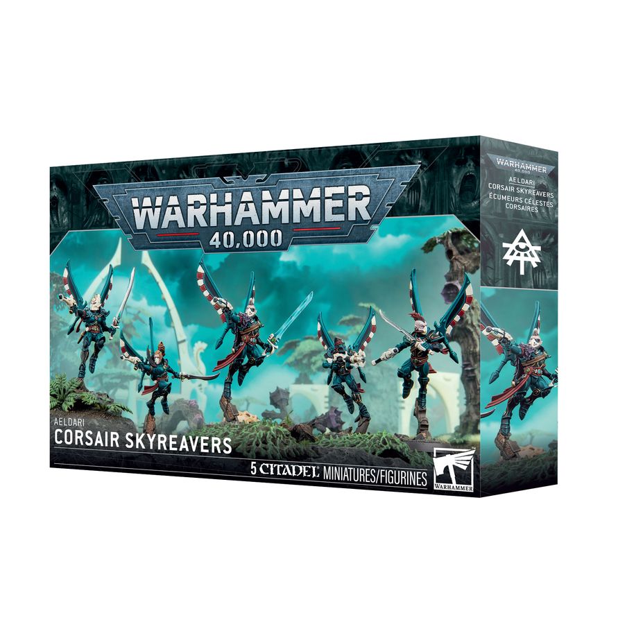 Warhammer 40K Corsair Skyreavers Miniatures Games Workshop WH40K Corsair Skyreavers