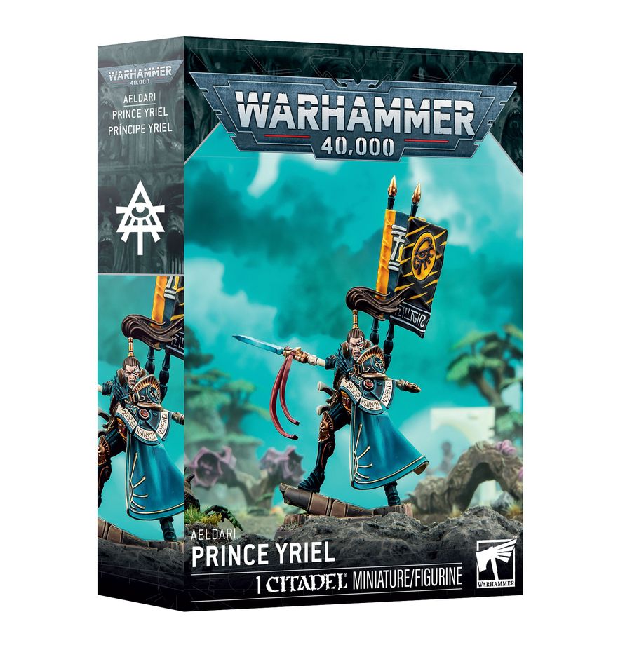 Warhammer 40K Prince Yriel Miniatures Games Workshop WH40K Prince Yriel