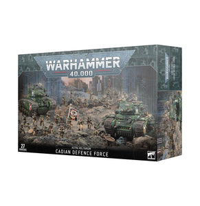Warhammer 40K Astra Militarum: Cadian Defence Force Miniatures Games Workshop   
