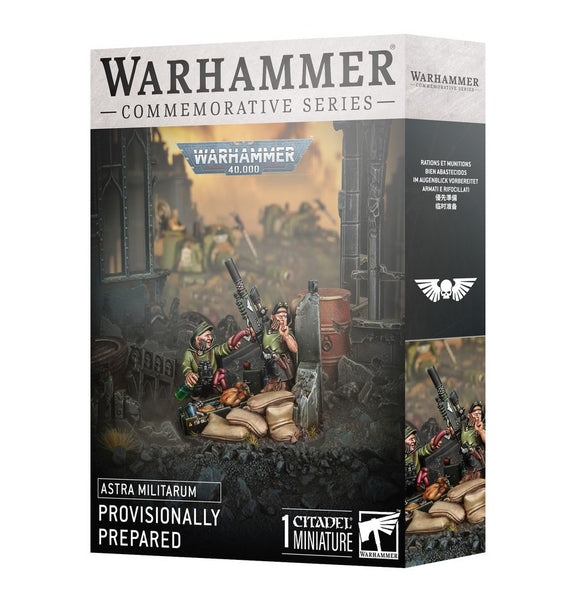 Warhammer Commemorative Series - Astra Militarum: Provisionally Prepared Miniatures Games Workshop   