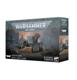 Warhammer 40K Astra Militarum: Artillery Team Miniatures Games Workshop