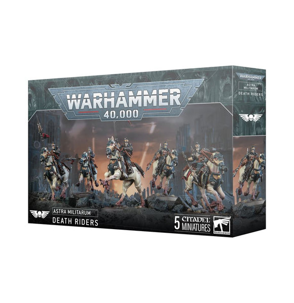 Warhammer 40K Astra Militarum: Death Riders Miniatures Games Workshop