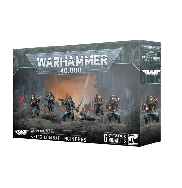 Warhammer 40K Astra Militarum: Krieg Combat Engineers Miniatures Games Workshop