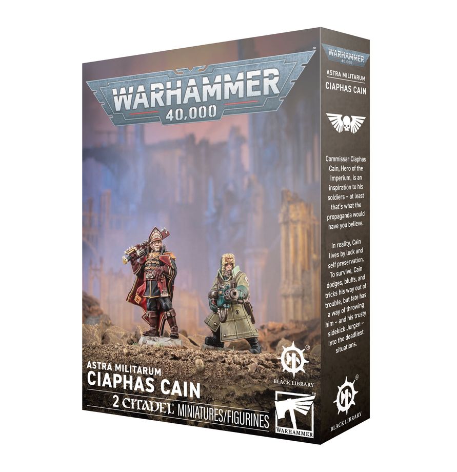 Warhammer 40K Ciaphas Cain Miniatures Games Workshop W40K Ciaphas Cain