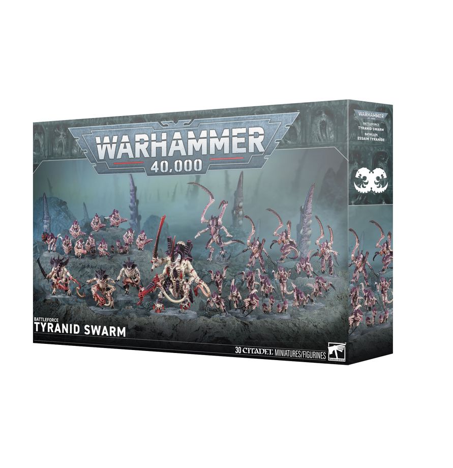 Warhammer 40K Battleforce: Tyranid Swarm Miniatures Games Workshop W40K BF Tyranid Swarm