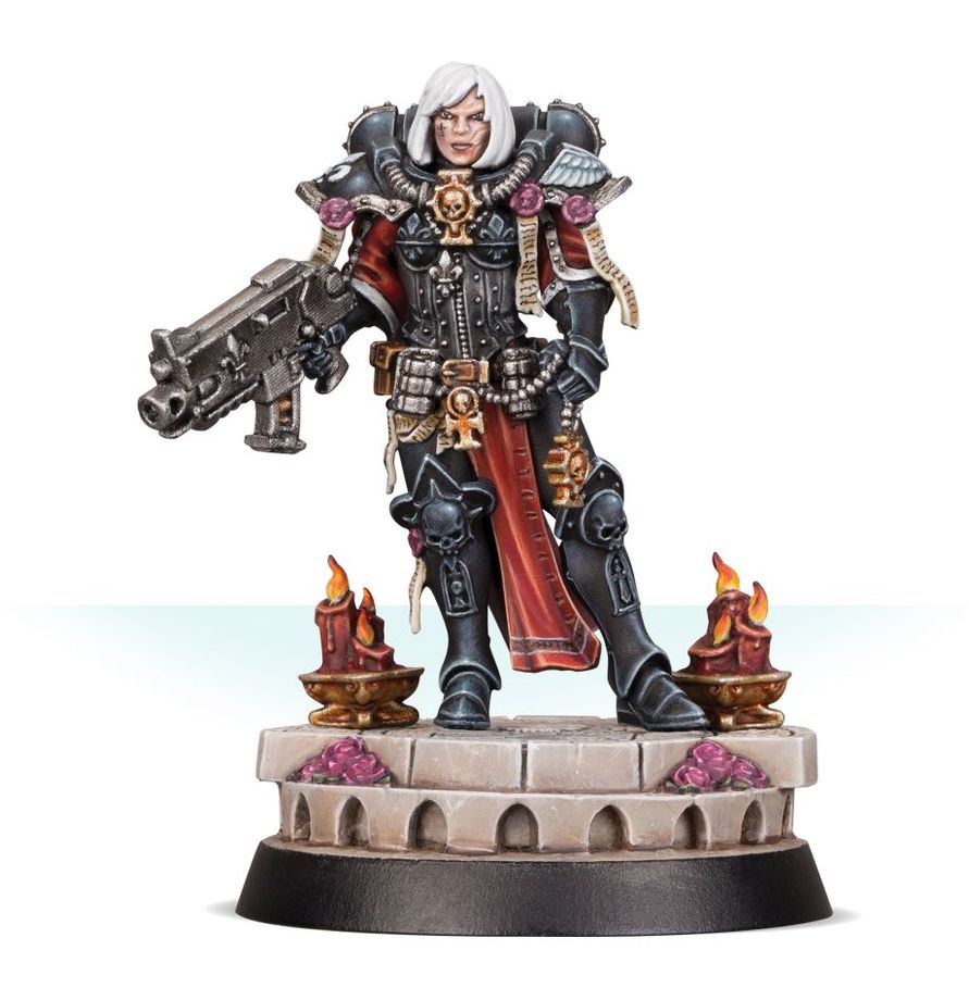 Warhammer 40K Sister Superior Amalia Novena Miniatures Games Workshop WH40K SS Amalia Novena