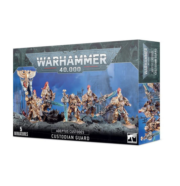 Warhammer 40K Adeptus Custodes: Custodian Guard Miniatures Games Workshop   