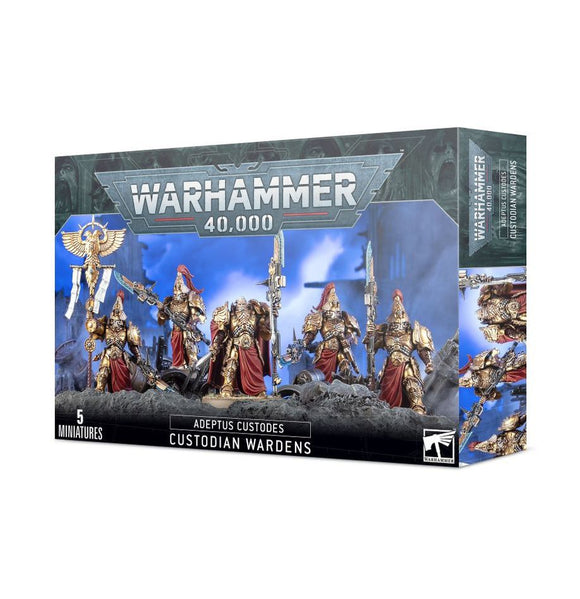 Warhammer 40K Adeptus Custodes: Custodian Wardens Miniatures Games Workshop   