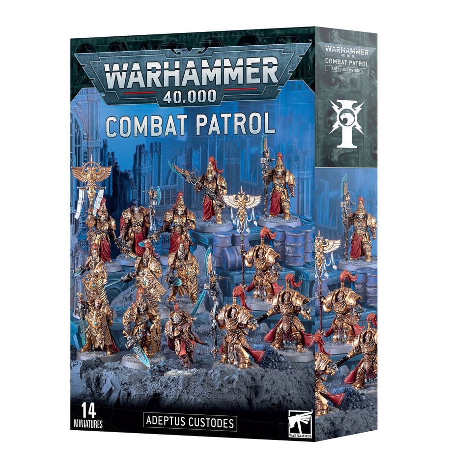 Warhammer 40K Adeptus Custodes: Combat Patrol Miniatures Games Workshop W40K ACU CP