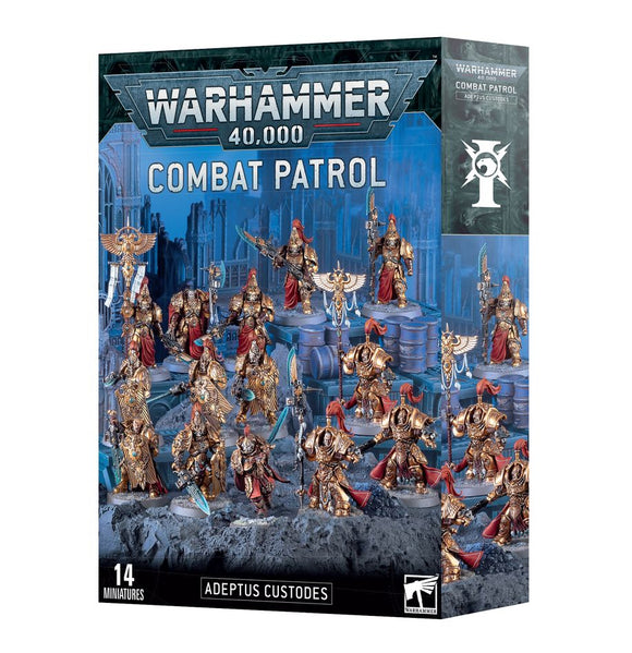 Warhammer 40K 10E Adeptus Custodes: Combat Patrol Miniatures Games Workshop   