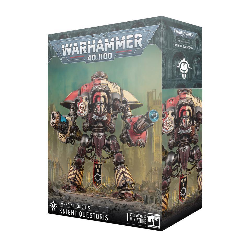 Warhammer 40K Imperial Knights Knight Questoris Miniatures Games Workshop