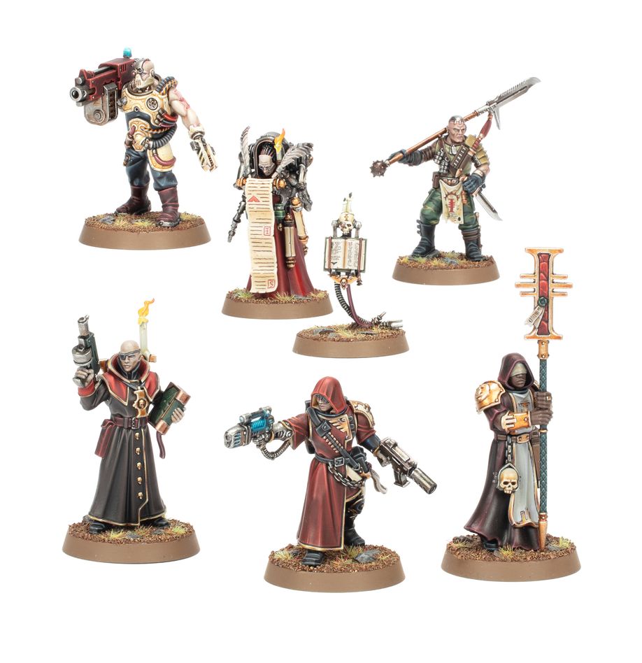 Figurine Warhammer 40K - Inquisiteur Augustus RT - Métal - Inquisition - Occasion