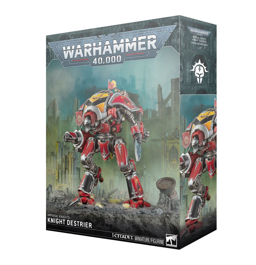 Warhammer 40k Knight Destrier Miniatures Games Workshop WH40k Knight Destrier