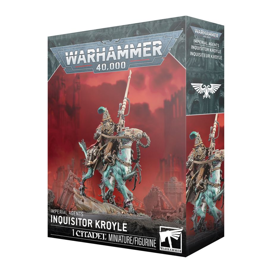 Warhammer 40k Inquisitor Kroyle Miniatures Games Workshop WH40k Inquisitor Kroyle