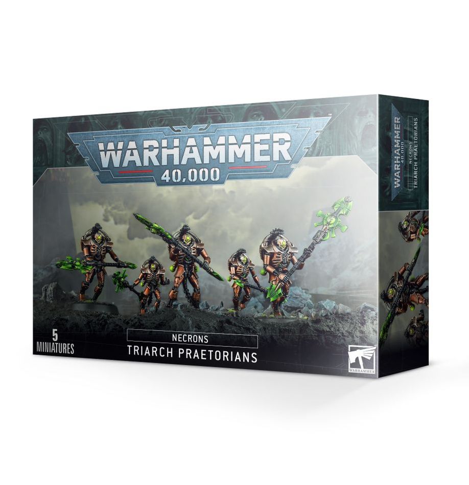Warhammer 40K Necrons: Triarch Praetorians Miniatures Games Workshop   