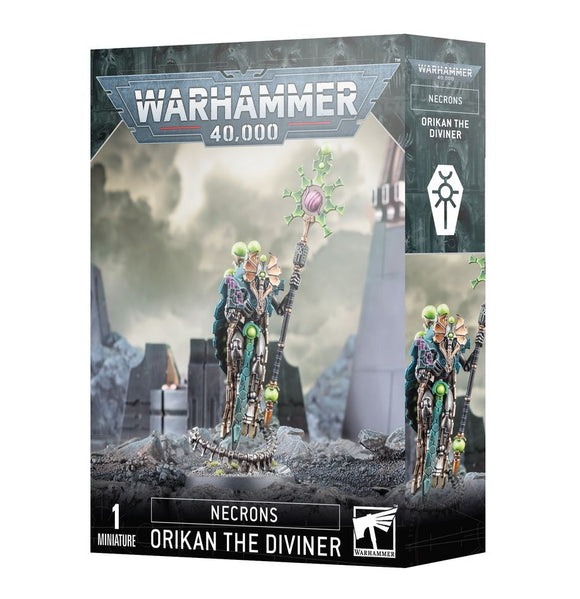Warhammer 40K 10E Necrons: Orikan the Diviner Miniatures Games Workshop   