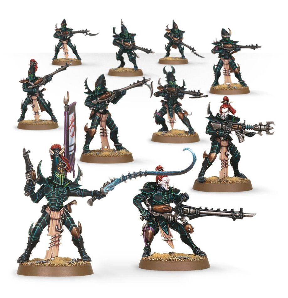 Warhammer 40K Drukhari: Kabalite Warriors Miniatures Games Workshop   
