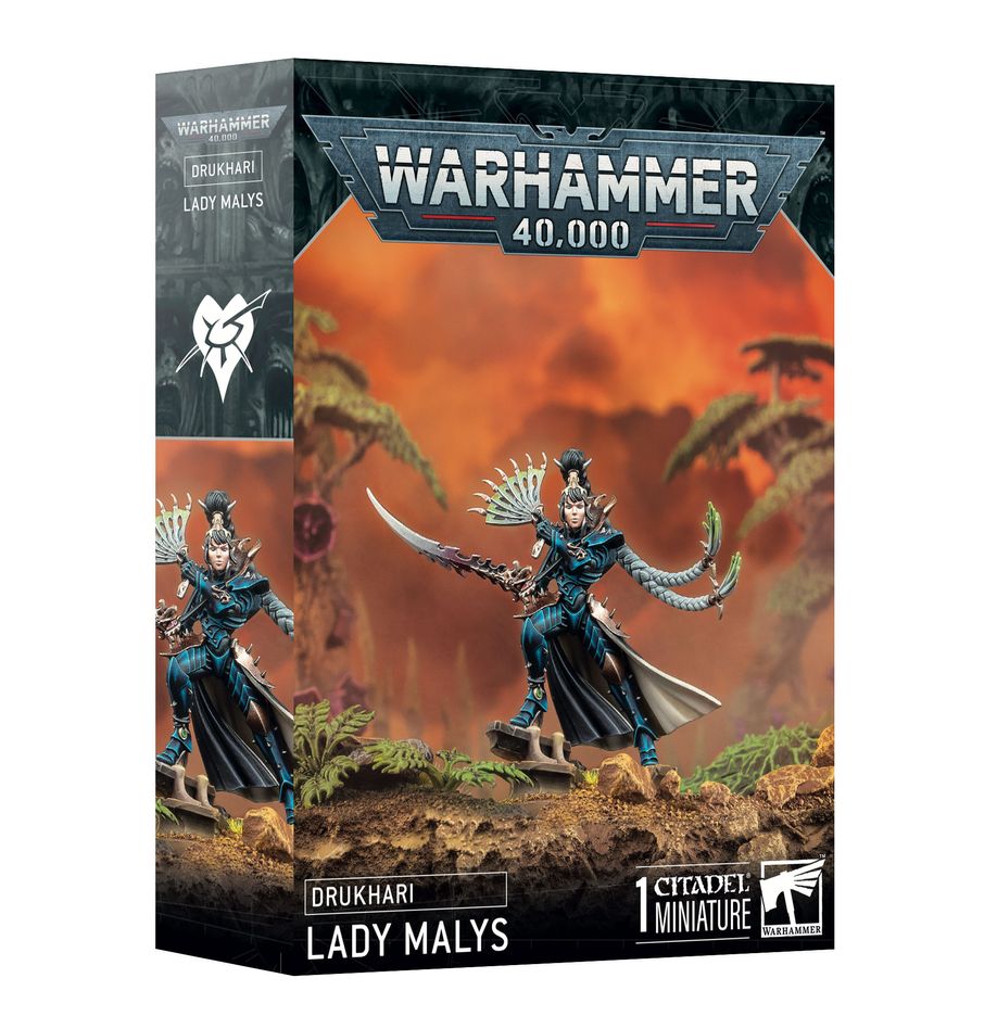 Warhammer 40K Drukhari Lady Malys Miniatures Games Workshop