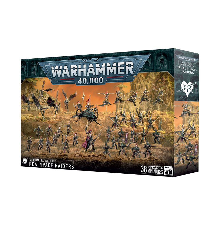 Warhammer 40K Drukhari Battleforce: Realspace Raiders Miniatures Games Workshop