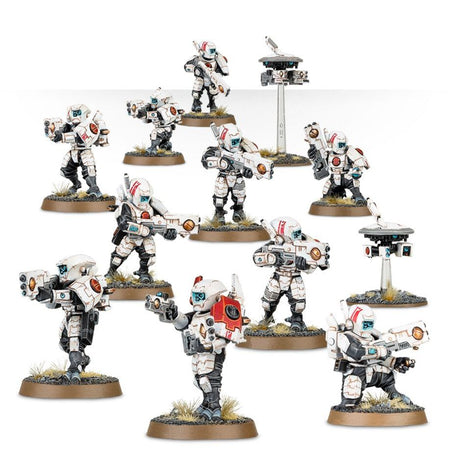 Warhammer 40K Tau Empire: Fire Warriors Breacher/Strike Team Miniatures Games Workshop