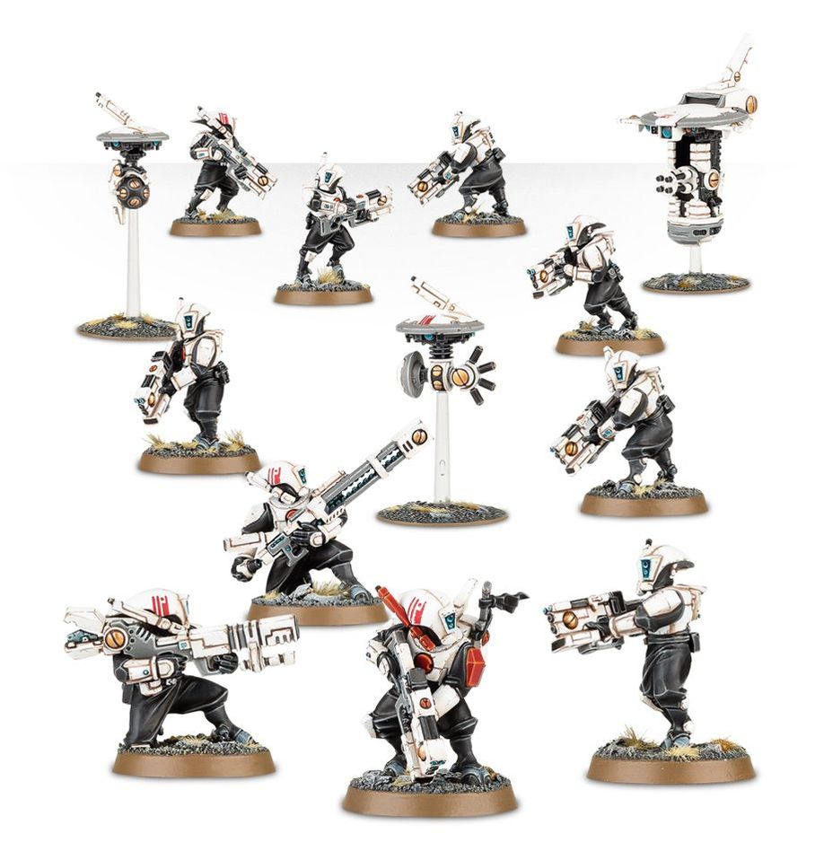 Warhammer Pathfinder Team ミニチュア　x2セット Warhammer 40K Tau Empire: Pathfinder Team – Common Ground Games