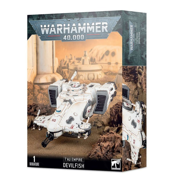 Warhammer 40K Tau Empire: TY7 Devilfish Miniatures Games Workshop   