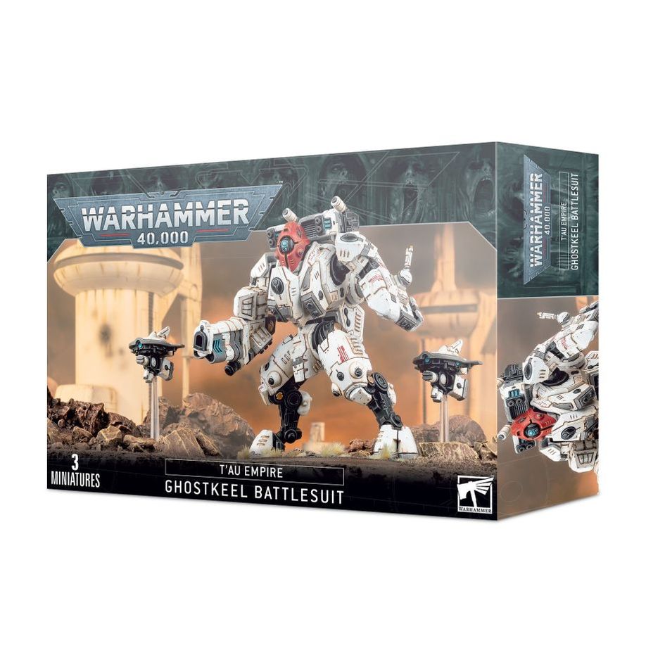 Warhammer 40K Tau Empire: Ghostkeel Battlesuit Miniatures Games Workshop