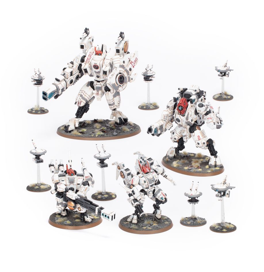 【WARHAMMER】Tau RETALIATION CADRE　新品未使用 Warhammer 40K Tau Empire Battleforce: Retaliation Cadre – Common