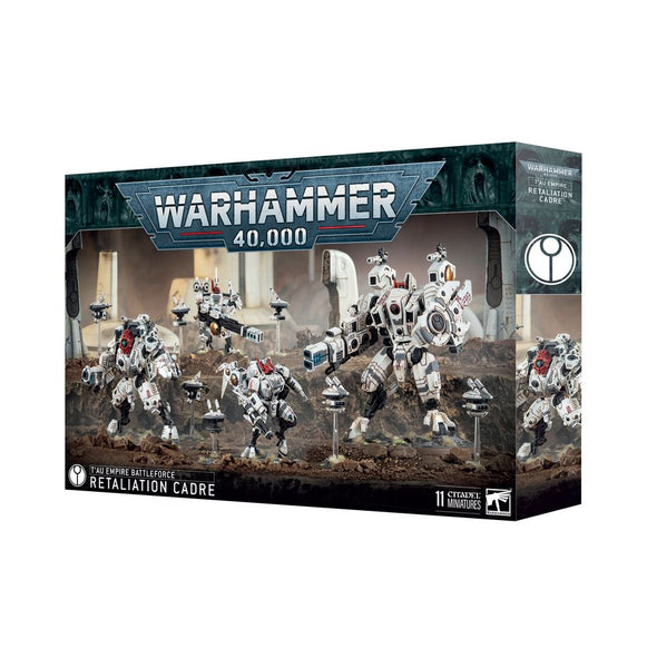 【WARHAMMER】Tau RETALIATION CADRE　新品未使用 99120113099_TAUBattleforceStoc