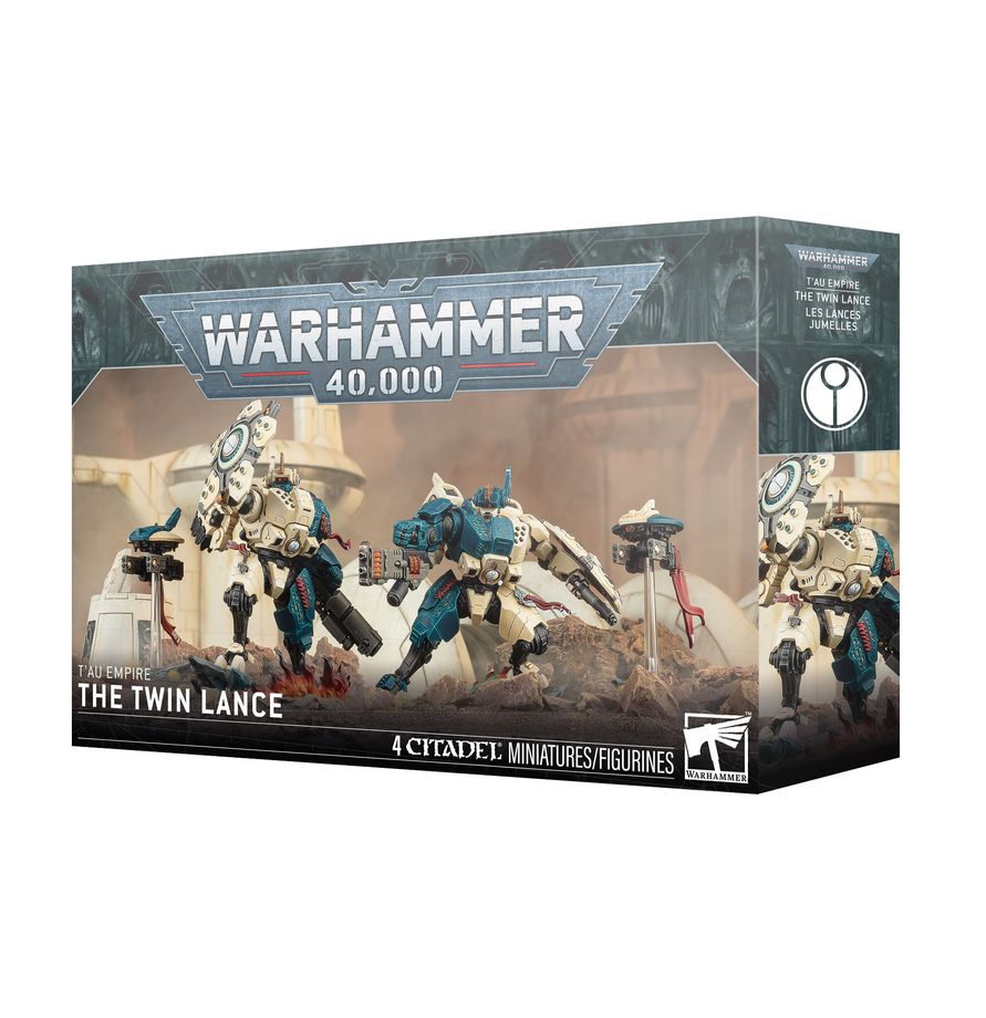 Warhammer 40K Tau: The Twin Lance Miniatures Games Workshop WH40K The Twin Lance