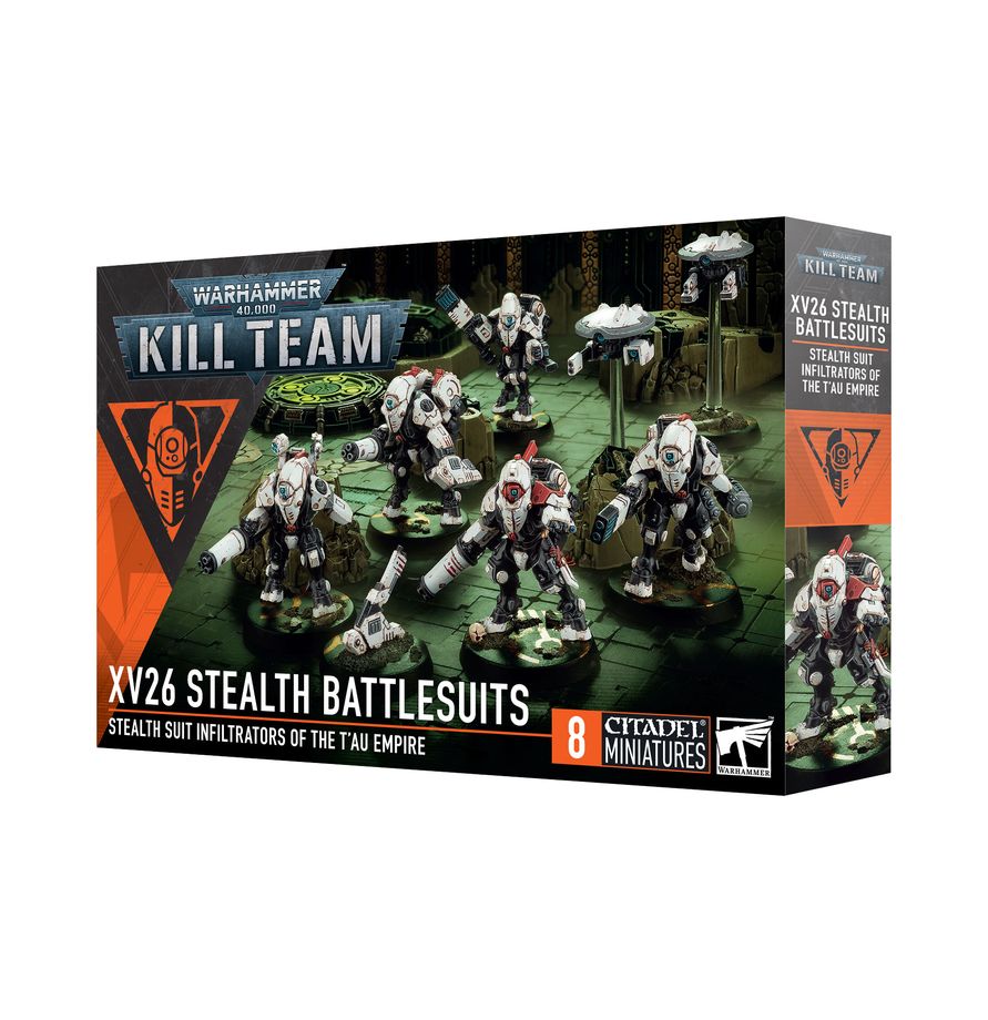Kill Team: XV26 Stealth Battlesuits Miniatures Games Workshop WH40kKT: XV26 Stealth Battlesuits