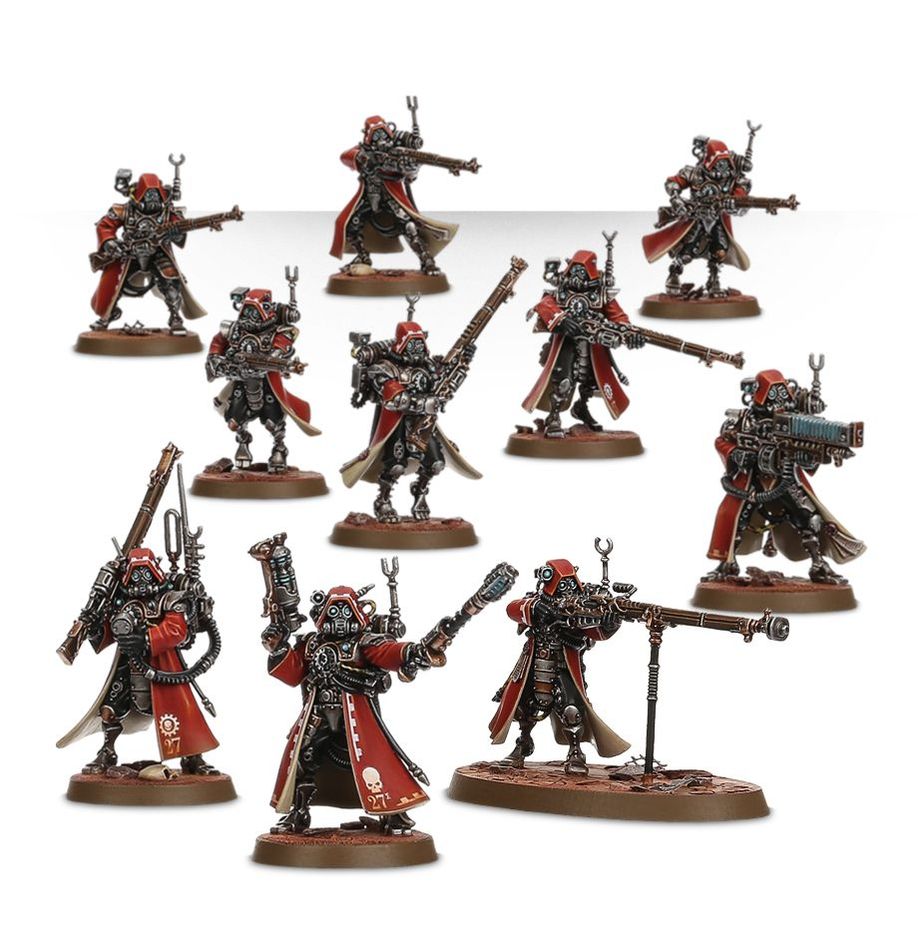 Warhammer 40K Adeptus Mechanicus: Skitarii Rangers/Vanguard Miniatures Games Workshop