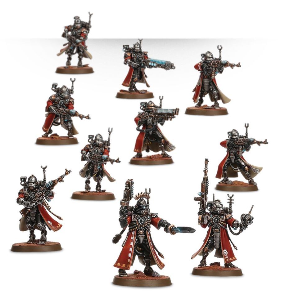 Warhammer 40K Adeptus Mechanicus: Skitarii Rangers/Vanguard Miniatures Games Workshop