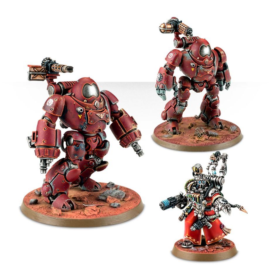 Warhammer 40K Adeptus Mechanicus: Kastelan Robots Miniatures Games Workshop   