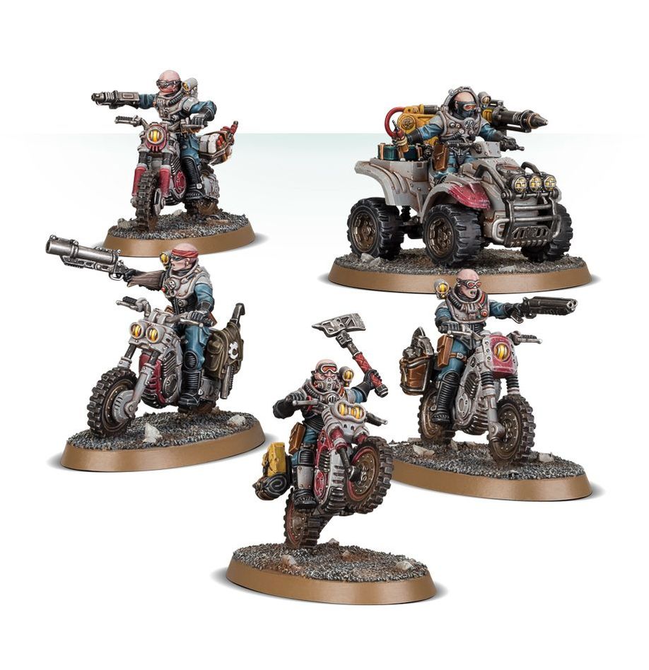Warhammer 40K Genestealer Cults: Atalan Jackals Miniatures Games Workshop   