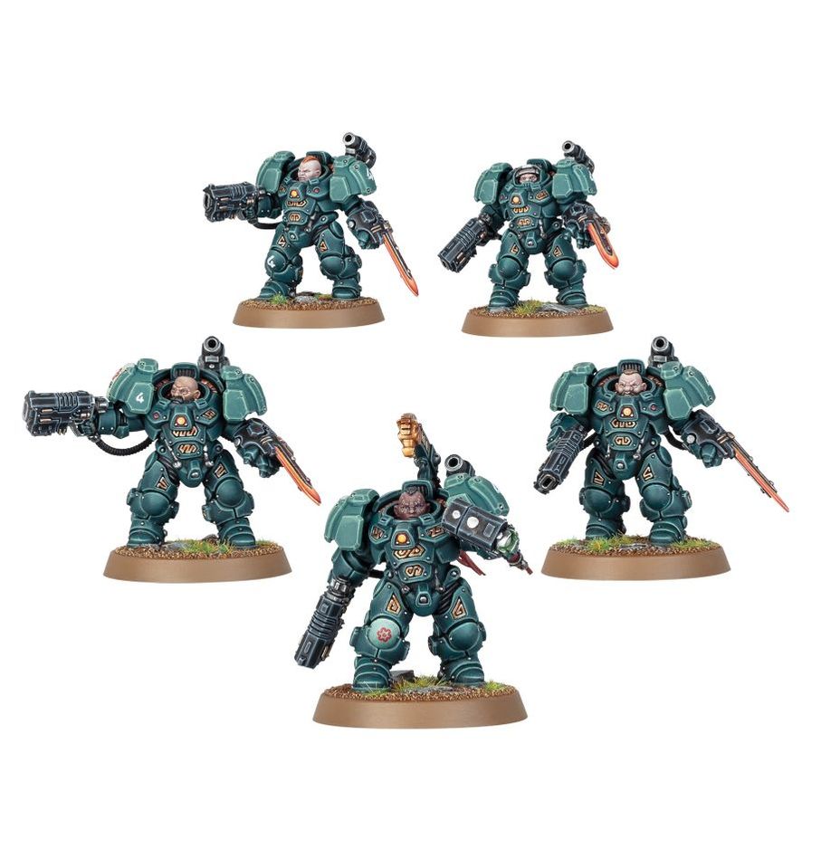 Warhammer 40K Leagues of Votann: Einhyr Hearthguard Miniatures Games Workshop   