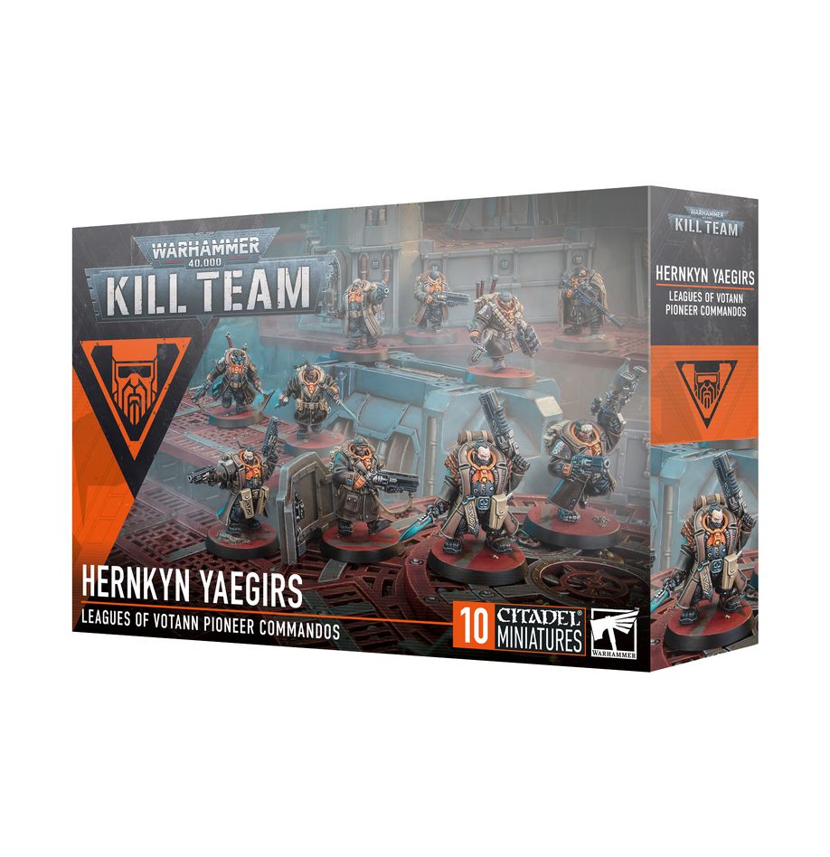 Warhammer 40K Kill Team: Hernkyn Yaegirs - Leagues of Votann Pioneer Commandos Miniatures Games Workshop