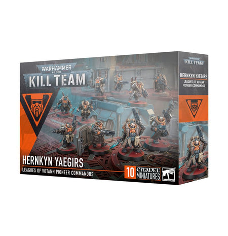Warhammer 40K Kill Team: Hernkyn Yaegirs - Leagues of Votann Pioneer Commandos Miniatures Games Workshop