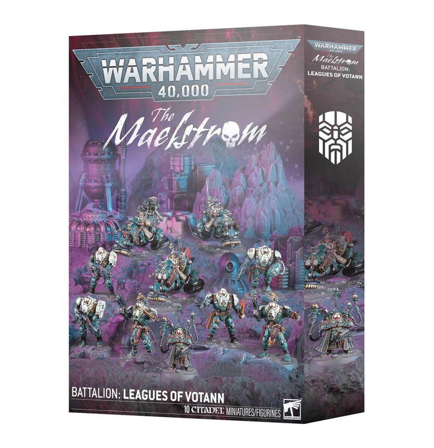 Warhammer 40k: The Maelstrom Battalion: Leagues of Votann Miniatures Games Workshop WH40k TMB Leagues of Votann