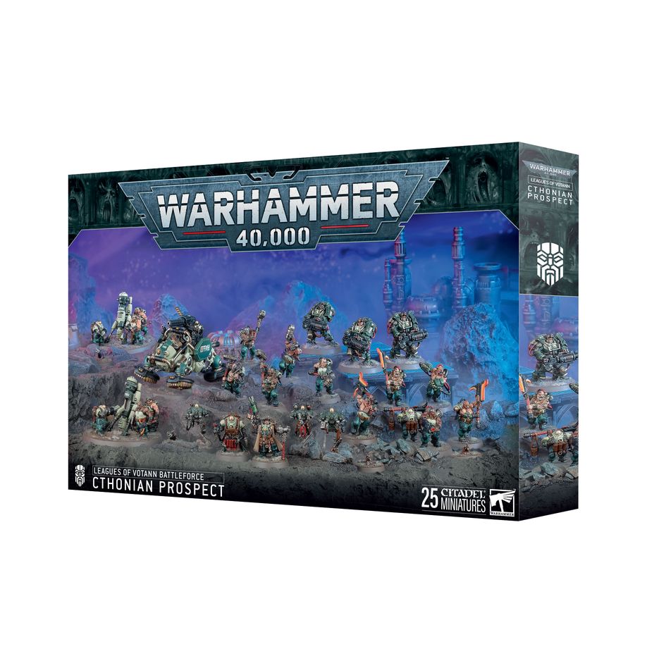 Warhammer 40K Leagues of Votann Battleforce: Cthonian Prospect Miniatures Games Workshop W40K LOV CP